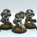 Warhammer Horus Heresy: Space Marines Death Guard MKVI Support Squad - Well Painted (BA040)