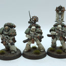 Warhammer Horus Heresy: Space Marines Death Guard MKVI Support Squad - Well Painted (AJ134)