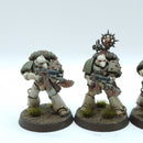 Warhammer Horus Heresy: Space Marines Death Guard MKVI Tactical Squad - Well Painted (BJ221)