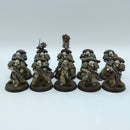 Warhammer Horus Heresy: Space Marines Death Guard MKVI Tactical Squad - Well Painted (AE046)