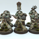 Warhammer Horus Heresy: Space Marines Death Guard MKVI Tactical Squad - Well Painted (AQ090)