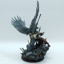 Warhammer Horus Heresy: Space Marine Blood Angels Sanguinius with Diorama Base - Painted (AX045)