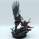Warhammer Horus Heresy: Space Marine Blood Angels Sanguinius with Diorama Base - Painted (AX045)