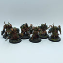 Warhammer 40k: Death Guard Blightlord Terminators - Painted (BN008)