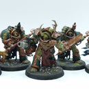Warhammer 40k: Death Guard Blightlord Terminators - Painted (BN008)