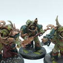 Warhammer 40k: Death Guard Blightlord Terminators - Painted (BN008)