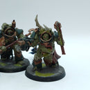 Warhammer 40k: Death Guard Blightlord Terminators - Painted (BN008)