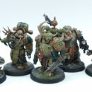 Warhammer 40k: Death Guard Plague Marines - Painted (BN169)