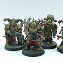 Warhammer 40k: Death Guard Plague Marines - Painted (BN168)