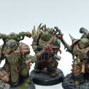Warhammer 40k: Death Guard Plague Marines - Painted (BN168)
