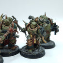 Warhammer 40k: Death Guard Plague Marines - Painted (BN168)