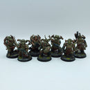 Warhammer 40k: Death Guard Plague Marines - Painted (BN167)