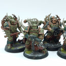 Warhammer 40k: Death Guard Plague Marines - Painted (BN167)