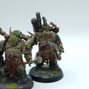 Warhammer 40k: Death Guard Plague Marines - Painted (BN167)