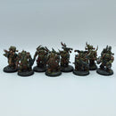 Warhammer 40k: Death Guard Plague Marines - Painted (AQ100)