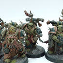 Warhammer 40k: Death Guard Plague Marines - Painted (AQ100)