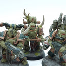 Warhammer 40k: Death Guard Plague Marines - Painted (AQ100)