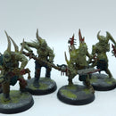 Warhammer 40k: Death Guard Poxwalkers -  Painted (BC083)
