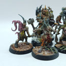 Warhammer 40k: Death Guard First Strike Plague Marines and Poxwalkers - Well Painted (AC154)