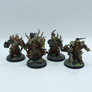 Warhammer 40k: Death Guard Lord Felthius and The Tainted Cohort - Painted (BN007)
