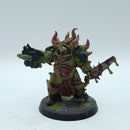 Warhammer 40k: Death Guard Lord Felthius and The Tainted Cohort - Painted (BN007)