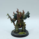 Warhammer 40k: Death Guard Lord Felthius and The Tainted Cohort - Painted (BN007)