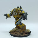 Warhammer Horus Heresy: Space Marines Imperial Fists Contemptor Dreadnought - Well Painted (AD254)