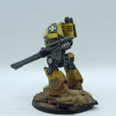 Warhammer Horus Heresy: Space Marines Imperial Fists Contemptor Dreadnought - Well Painted (AD254)