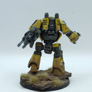 Warhammer Horus Heresy: Space Marines Imperial Fists Contemptor Dreadnought - Well Painted (AD254)