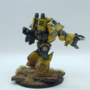 Warhammer Horus Heresy: Space Marines Imperial Fists Contemptor Dreadnought - Well Painted (AD254)