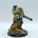Warhammer Horus Heresy: Space Marines Imperial Fists Contemptor Dreadnought - Well Painted (AD254)