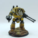 Warhammer Horus Heresy: Space Marines Imperial Fists Contemptor Dreadnought - Well Painted (AD254)
