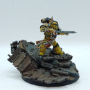 Warhammer Horus Heresy: Space Marines Imperial Fists Sigismund - Well Painted (BJ155)