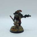 Warhammer Horus Heresy: Space Marines Imperial Fists Chaplain - Well Painted (AZ009)