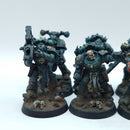 Warhammer Horus Heresy: Space Marines Sons of Horus Late Heresy Chaos Kill Team Tactical Squad - Well Painted (BP042)