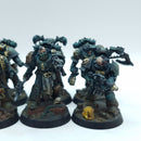 Warhammer Horus Heresy: Space Marines Sons of Horus Late Heresy Chaos Kill Team Tactical Squad - Well Painted (BP042)