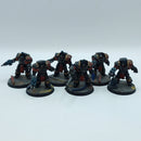 Warhammer Horus Heresy: Space Marines Sons of Horus Cataphractii Terminators - Well Painted (AF036)