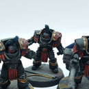 Warhammer Horus Heresy: Space Marines Sons of Horus Cataphractii Terminators - Well Painted (AF036)
