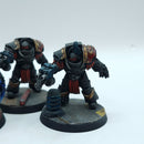 Warhammer Horus Heresy: Space Marines Sons of Horus Cataphractii Terminators - Well Painted (AF036)