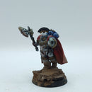 Warhammer Horus Heresy: Space Marines World Eaters Chaplain - Well Painted (BH123)