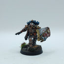 Warhammer Horus Heresy: Space Marines World Eaters Converted Praetor - Well Painted (BO158)