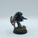 Warhammer Horus Heresy: Space Marines World Eaters Converted Praetor - Well Painted (BO158)