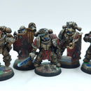 Warhammer 40k: Space Marines Minotaurs Breachers - Well Painted (AA204)