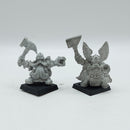 Warhammer The Old World: Metal Dwarf Burlock Damminson and King Kazador (BJ026)