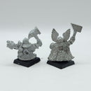 Warhammer The Old World: Metal Dwarf Burlock Damminson and King Kazador (BJ026)
