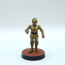 Star Wars Legion: Grand Army of the Republic C3P0 and R2D2 Crashed Escaped Pod (BTD18)