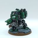 Warhammer 40k: Space Marines Salamanders Ironclad Dreadnought - Painted (BW195)