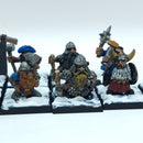 Warhammer Fantasy: Dwarfs 1985 Metal Job Lot including Sven Haslefriesian (BR184)