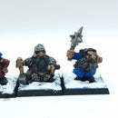 Warhammer Fantasy: Dwarfs 1985 Metal Job Lot including Sven Haslefriesian (BR184)