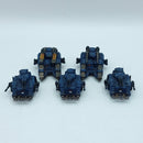 Warhammer Legions Imperialis: Space Marines Night Lords Sicarans and Predator Tanks (BSB63)